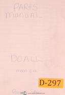 DoAll-Doall C-12, Power Saw, Parts List Manual-C-12-01